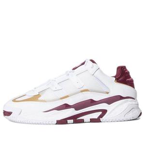 Кроссовки оригинальные niteball износостойкие ретро баскетбольные кроссовки красные унисекс Adidas, белый