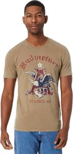 Футболка Lucky Brand Budweiser A Tee, цвет Lead Grey