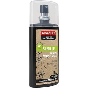 Лосьон для тела и лица против комаров Manouka