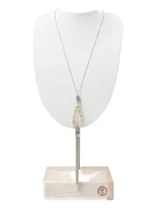 Ожерелье из искусственного жемчуга с кисточками Peserico, нейтральный