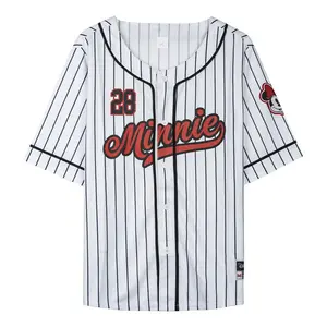 Футболка Cerdá Baseball Minnie, белый