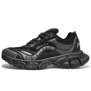 Амортизирующие противоскользящие износостойкие дышащие легкие утолщенные низкие кроссовки для увеличения роста унисекс TCELLARS, Galaxy Gray (Граффити)