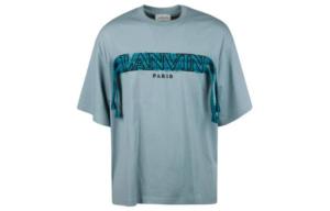 Lanvin Мужские футболки светло-зеленого цвета