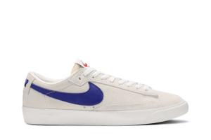 Кроссовки Nike Polar Skate Co x Blazer Low SB QS 'Summit White Deep Royal', белый