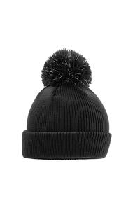 Светоотражающая шапка Beechfield, черный