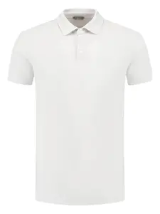 Рубашка поло из ткани пике Zanone, белый
