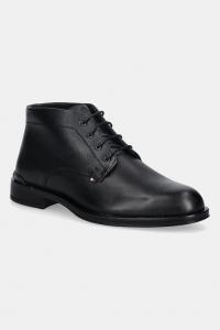 Кожаные ботинки HILFIGER LTH BOOT Tommy Hilfiger, черный