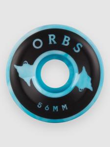 Ролики Welcome Orbs Specters Swirls 99A 56mm Rollen, blue white