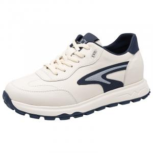 GOG Легкие и дышащие низкие повседневные туфли мужские белые