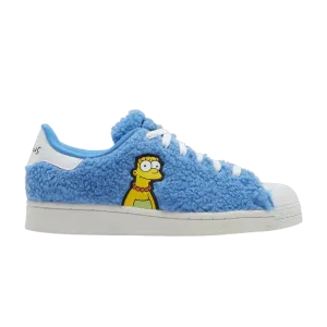 Кроссовки adidas The Simpsons x Superstar Big Kid 'Marge Simpson', синий