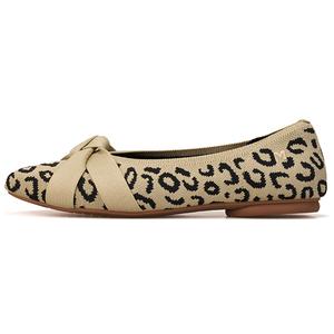 Туфли принцессы, повседневные одинарные туфли женские Joy&Mario, Leopard Print