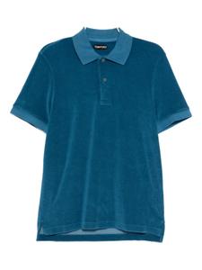 TOM FORD Махровое поло, синий