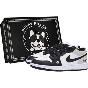 Детские кроссовки для скейтбординга Air 1 LOW для подростков Jordan, белый