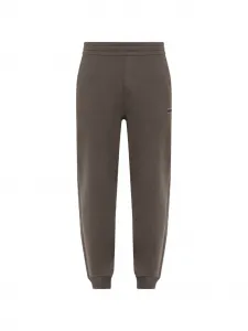 Спортивные брюки с логотипом Moncler, коричневый