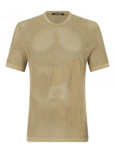 Футболка в рубчик Roberto Cavalli, зеленый