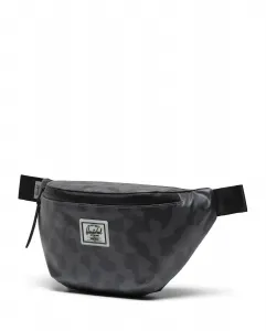 Универсальная экологичная поясная сумка 1,8 л из водонепроницаемого материала черного цвета Herschel, темно-коричневый