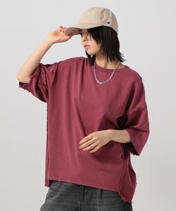 Футболка с бахромой, градиентная BAYFLOW, красный