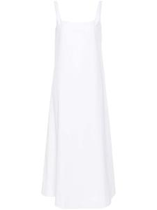 WARDROBE.NYC платье миди с открытой спиной, белый