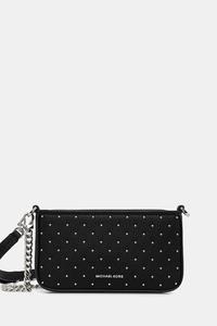 Кожаная сумка MICHAEL Michael Kors, черный