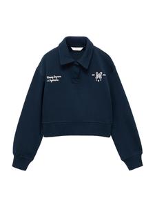 Толстовка MANGO KIDS TENISET, темно-синий