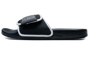 Kappa Тапочки-слайды из ЭВА, нескользящие, унисекс, черные, белые