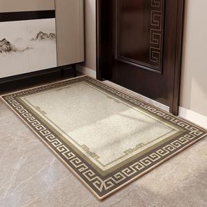 Budis Ковер 100х120 см для прихожей/ванной, не скользящий, с флокированным покрытием