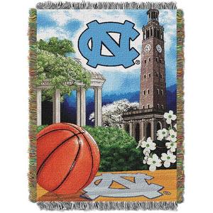Плетеный плед Northwest North Carolina Tar Heels размером 48 x 60 дюймов