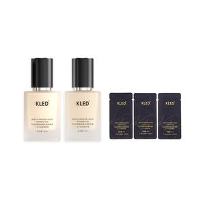 Долговечный безупречный увлажняющий тональный крем Natural Matte, контроль жирного блеска и маскировка, 30 мл KLED, 【dry skin/mixed dry skin】lf110 fair heart tone + lf100 natural porcelain белый