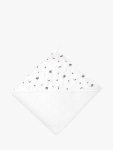 Детское бамбуковое полотенце с капюшоном и лунным принтом Rosa & Blue, White