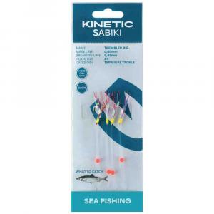 Оснастки Kinetic Sabiki Trembler, прозрачный