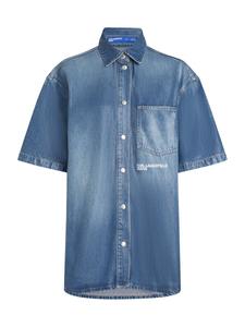 Блузка с коротким рукавом KARL LAGERFELD JEANS Blouse, синий