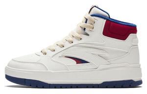 Кроссовки ANTA Skateboarding Shoes Men High-top Ivory/red Pepper, красный