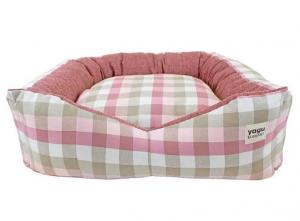 Колыбель Yagu Uve Squares Mauve 58х50х17см, цвет красный зеленый