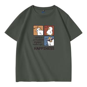 Футболка унисекс WARRIOR, серо-зеленый