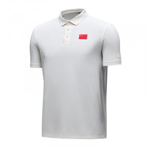 ANTA Поло мужское молочно-белое