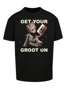 Футболка F4NT4STIC Marvel Guardians of the Galaxy Get your Groot On, черный