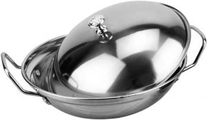 Набор UPKoch с ручкой и крышкой, серебряный