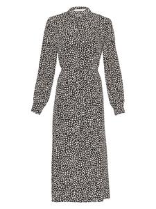 Длинное платье MOSS COPENHAGEN, черный/белый