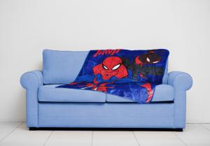 Детский плед Marvel Spider-Man 46 x 60, синий