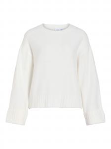 VILA Свитер 'VILuna' в белом цвете