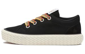 Lanvin Низкие вулканизированные кеды черного цвета