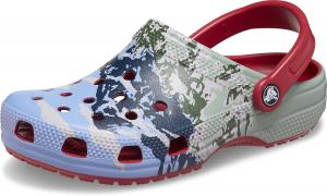 Унисекс сабо Crocs Classic с графическим принтом, Summit Print