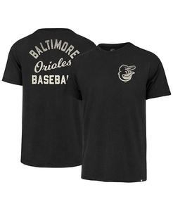 Мужская черная футболка Baltimore Orioles Turn Back Franklin '47 Brand, черный