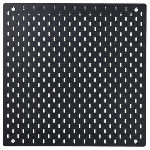 Тарелка перфорированная, черная, 56х56 см, SKÅDIS IKEA