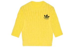 Укороченный топ Adidas Originals X женский желтый Gucci