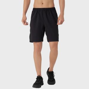 Мужские кардиошорты Domyos с карманом на молнии — дымчато-чёрные