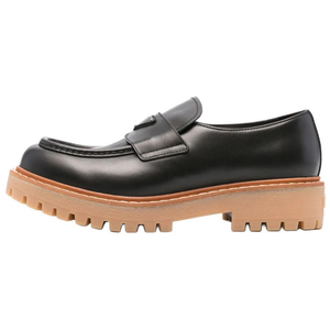 PRADA Лоферы мужские черные