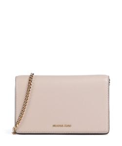 Jet Set сумка через плечо среднего размера из зернистой коровьей кожи Michael Kors, розовый