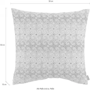Декоративная подушка Taner в восточном стиле, наволочка с наполнителем, 1 шт. H.O.C.K., Bunt + gemustert