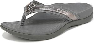 Женские балетки Vionic, Pewter Metallic